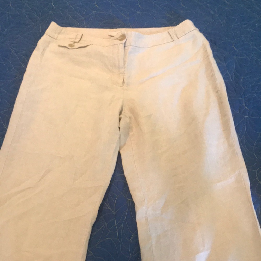 LOFT linen pants